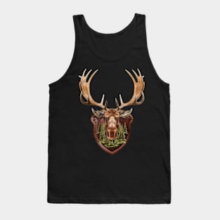 Moose Head Trophy Tank Top